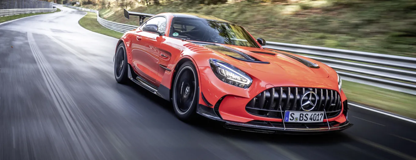 Mercedes-AMG GT Black Series é o automóvel de produção mais rápido em  Nürburgring-Nordschleife