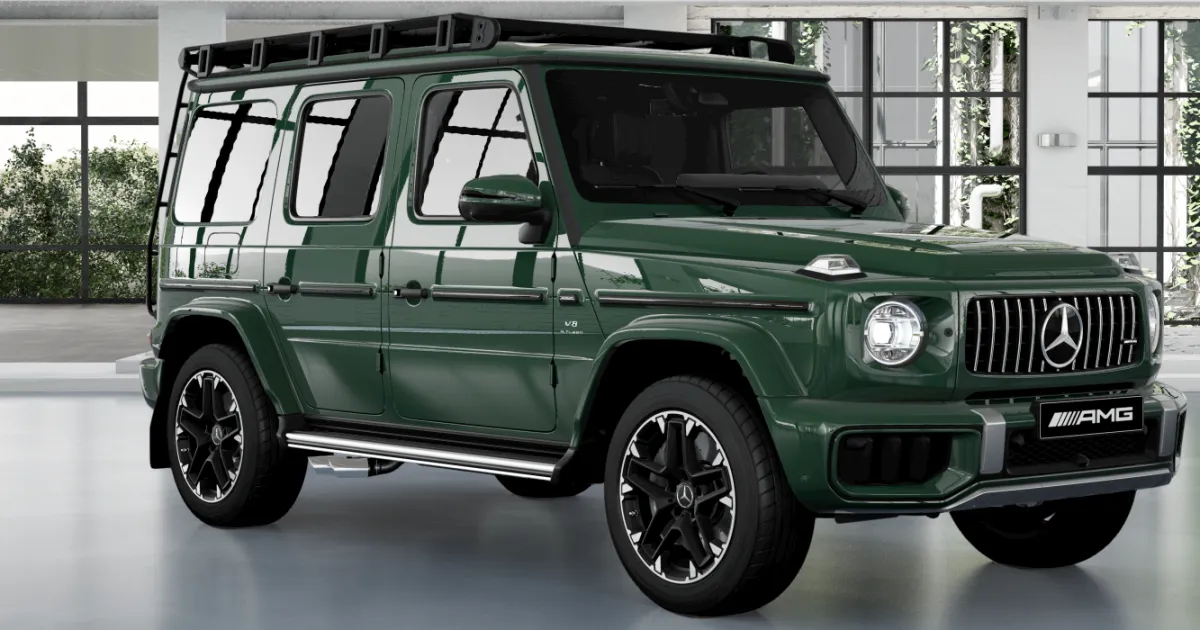 Mercedes-AMG G 63 MANUFAKTUR oferece personalização em um nível